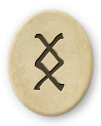 Ingwaz ist eine Futhark-Rune der Wikinger