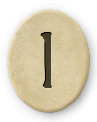 Isa ist eine Futhark-Rune der Wikinger