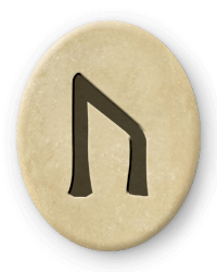 Die Futhark Rune Uruz und Widder