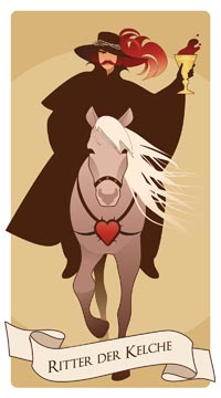 Der Ritter der Kelche im La Inspiratriz Tarot