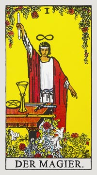 Der Magier im Tarot für Innovationskraft und Kreativität