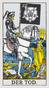 Der Tod im Tarot für Übergang und Loslösung