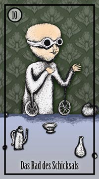 Das Rad des Schicksals im Tarot für Karma und Lebenszyklen