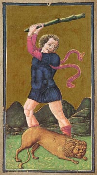 Die Kraft im Tarot für Einfluss und Mitgefühl