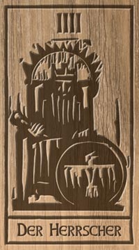 Der Herrscher im Tarot für Struktur und Selbstbeherrschung