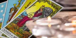Die Königin der Münzen | Tarotkarte - Kleine Arkana