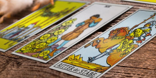Der Ritter der Stäbe | Tarotkarte - Kleine Arkana